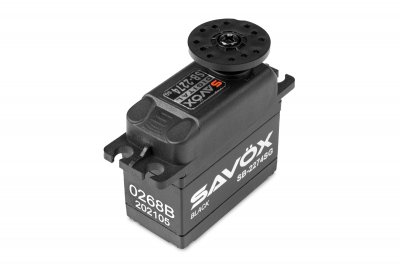 SB-2274SG Black Edition BRUSHLESS HiVOLT Digitální servo (25kg-0,08s/60°)