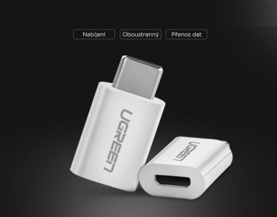 UGREEN redukce USB-C na Micro B, černá