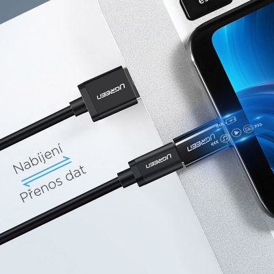 UGREEN redukce USB-C na Micro B, černá