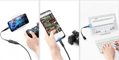 UGREEN redukce USB-C na Micro B, černá