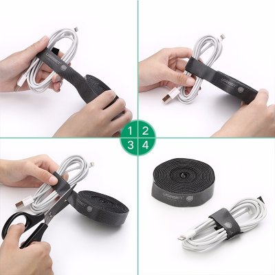 UGREEN organizér kabelů 2m, černý