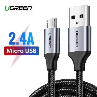 UGREEN Micro USB kabel 1m, černý