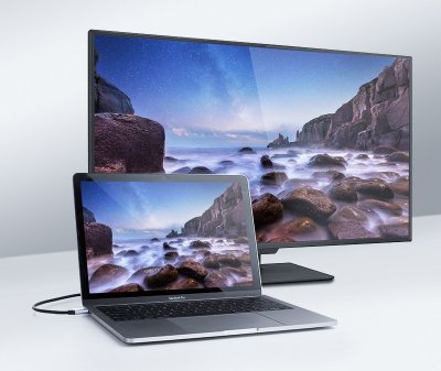 UGREEN USB-C propojovací kabel 1m, šedý