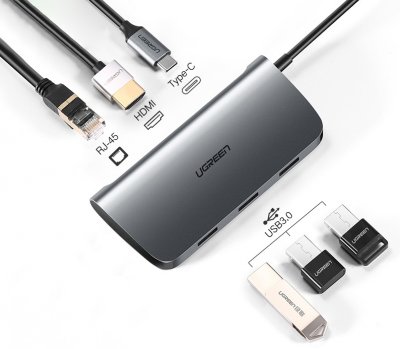 UGREEN USB-C multifunkční hub
