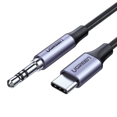 UGREEN mini jack 3,5mm AUX to USB-C Cable 1 m (deep gray)
