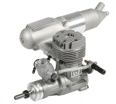 ASP S52A 8.5ccm RC s tlumičem