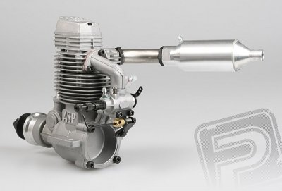 ASP FS 120AR 20ccm RC s tlumičem