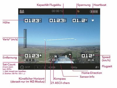 ON SCREEN DISPLAY MODUL / HoTT OSD