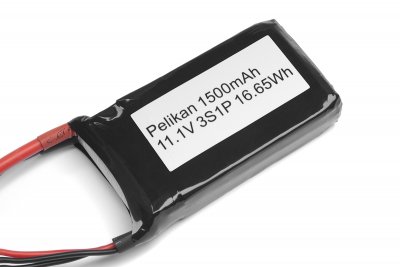 Akumulátor Li-Pol 11,1V/1500mAh 15C - setový