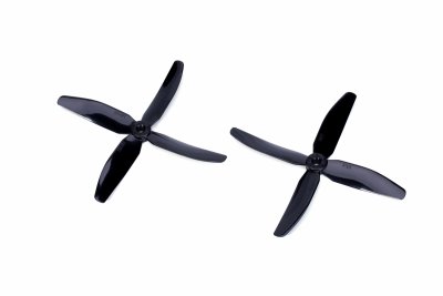 4-listá vrtule 5x4 CW/CCW černá (1 pár)