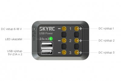 Sky RC DC Power Distributor s banánky