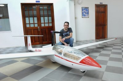 GL05K ASK-21 větroň 6500m ARF
