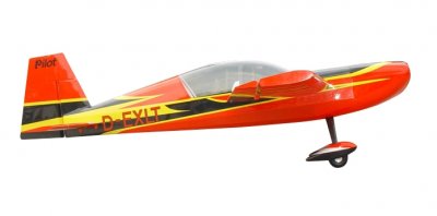 88" Extra 300 scale 30% (2 200 mm) 50ccm (červeno/černo/stříbrná)