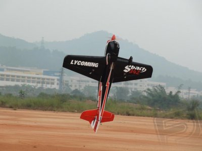 Sbach 342 scale 40% (3 100 mm) 150cc (červeno/černá)