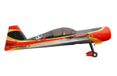 Yak 54 scale 35% (2 700 mm) 100cc (červeno/stříbrno/černá)