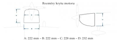 67" Laser 1702mm 20cc Červeno-Bílý