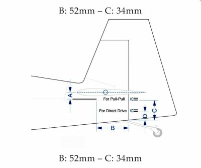 67" Laser 1702mm 20cc Žluto-Černý