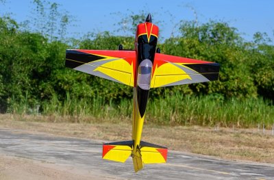 84" Slick 2133mm Žluto-Červeno-Černý