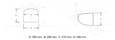 84" Slick 2133mm Žluto-Červeno-Černý