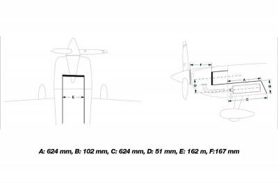 90" Extra NG 2290mm 60cc Zeleno-Černá