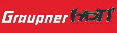Banner reklamní "Graupner HOTT" 3400x960mm