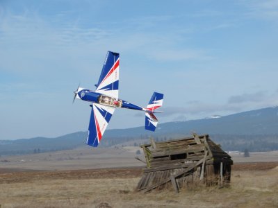 91" Extra 300 EXP - modrá/červená/bílá 2,31m