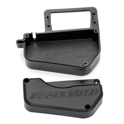 Plastový box přijímače a držák serva, sada