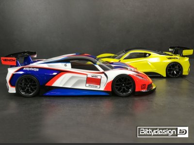 Karoserie čirá VENOM GT - (190 mm)