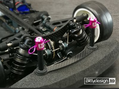Označovací sada pro 1/10 karoserie - fialová