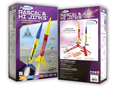 Estes Rascal/HiJinks RTF, Launch Set