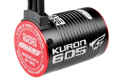 KURON 605 - 1/10 motor - 4-polový - 3500KV - bez senzorový