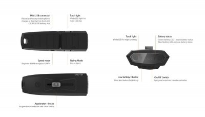 E-GO1: E-Longboard (oranžový)