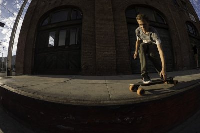 E-GO1: E-Longboard (oranžový)