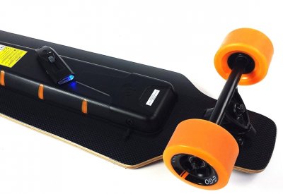 E-GO1: E-Longboard (oranžový)