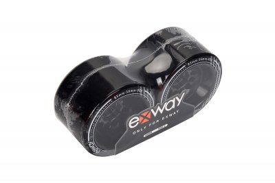 Exway X1 (2gen) kolečka přední 85mm ČERNÉ - pár