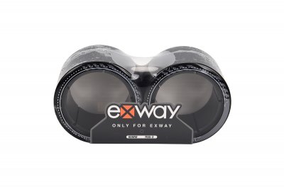 Exway X1 kolečka zadní (2gen) (bez motoru) 85mm ČERNÁ - pár