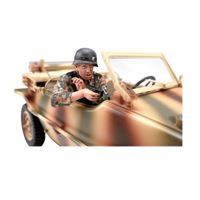 1/16 Schwimmwagen, střelec, ručně malovaný, 1 ks. (vícebarevná kamufláž)