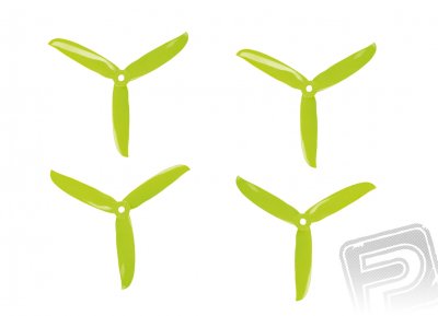 Vrtule DAL T5249C Cyclone 3-list flor. zelené, 4 ks.