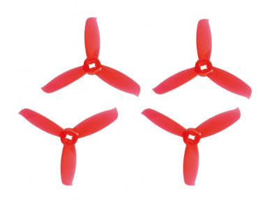 Vrtule Gemfan Windancer 3028 3-list transp. červené, 4 ks.