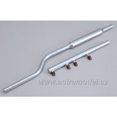 DH 60 Gipsy Moth - maketové výfuky (IL-300)