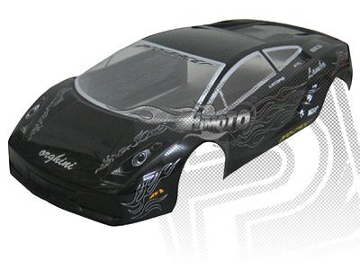 Karosérie lakovaná Himoto 1:10 Lamborghini (Černá)