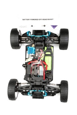Himoto Buggy 1/16 RTR 2,4GHz - červená