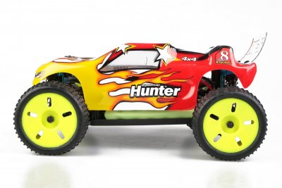 Himoto Truggy 1/16 RTR 2,4GHz - červená