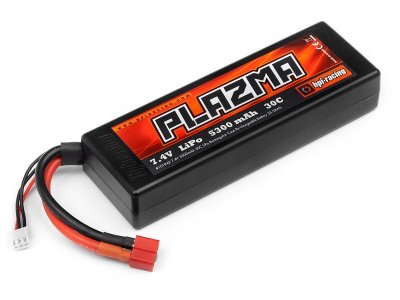 HPI Plazma Lipo 7,4V 5300mAh 30C (Dean-T) - Nahrazeno HPI160161