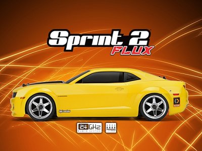 SPRINT 2 Flux RTR s 2,4GHz RC soupravou, kar. Camaro 2010