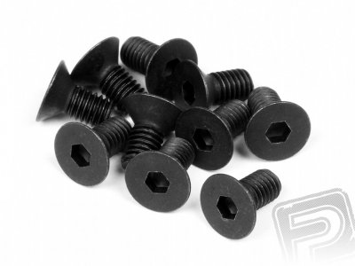 Šroub Imbus s plochou hlavou M3x6mm 10pcs