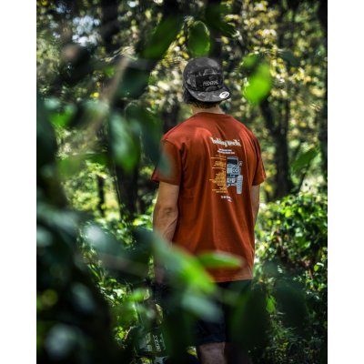 HOBBYTECH TERRA 20Th tričko hnědé - vel."L"