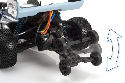 Wheelie Bar - S10 TWISTER 2 BL