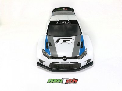 Karoserie čirá Mon-Tech WR4 FWD/RALLY 1/10 (190 mm)