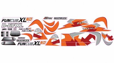 1-02053 samolepky Funcub XL ND